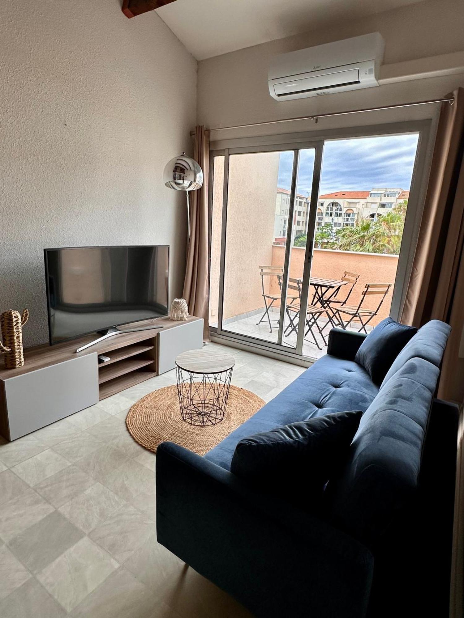 Evasion Setoise - Appartement Avec Balcon Vue Marina, Climatise, Parking - Situe A 200M De La Plage Sete Exterior photo