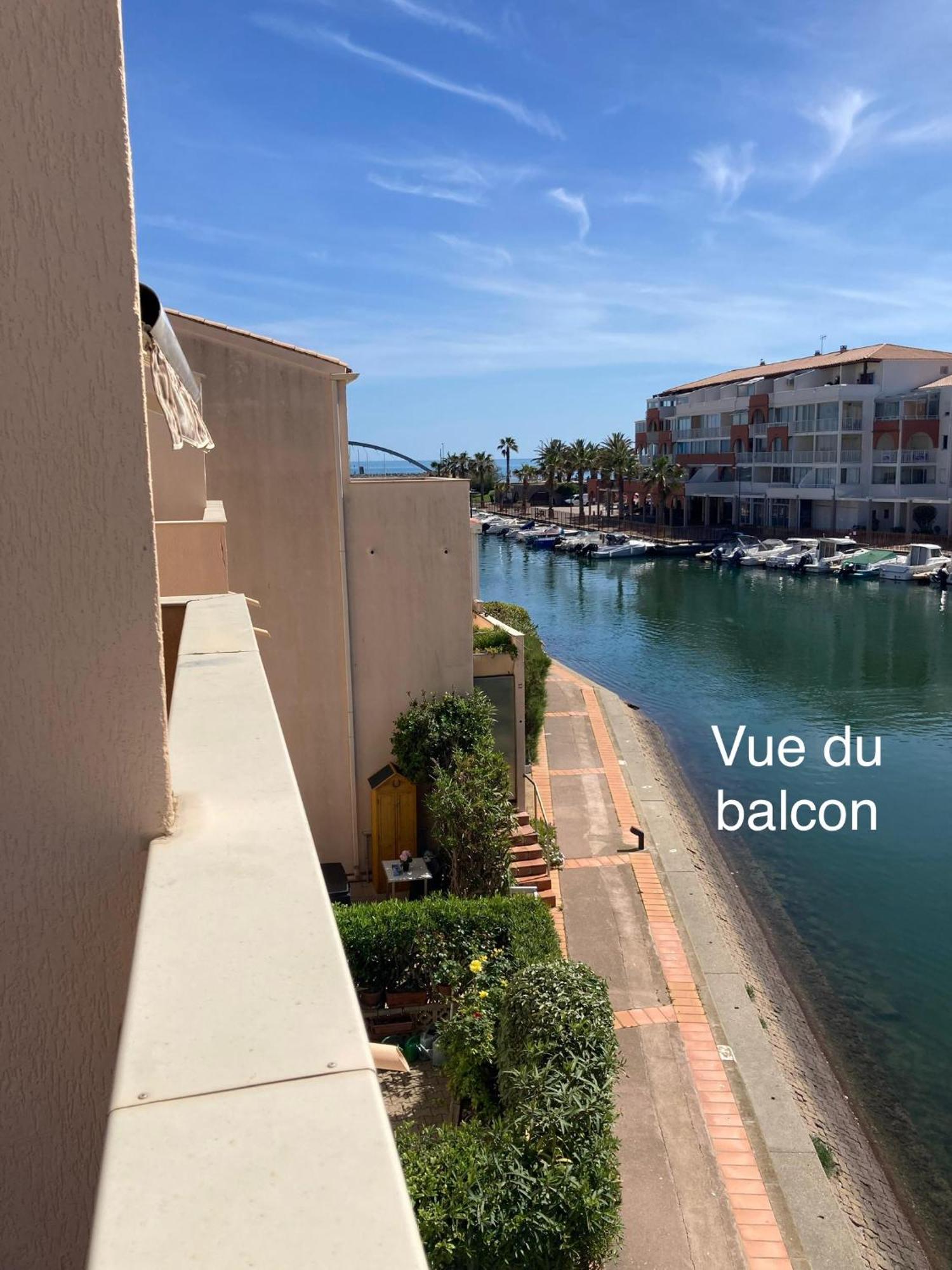Evasion Setoise - Appartement Avec Balcon Vue Marina, Climatise, Parking - Situe A 200M De La Plage Sete Exterior photo